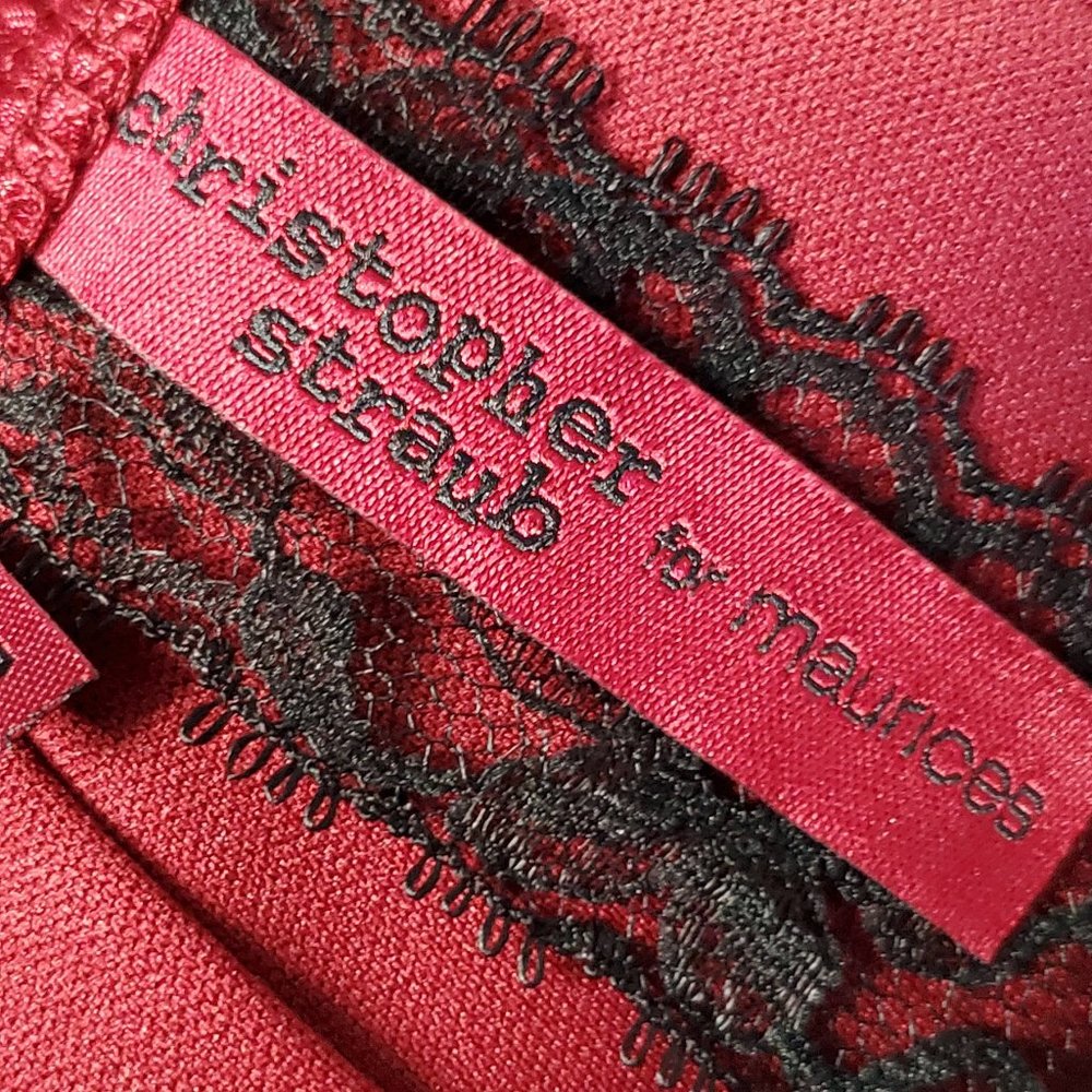 Christopher Straub For Maurice's Ruby Red One Sho… - image 6